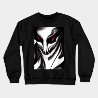 RED EYED SPOOKY HALLOWEEN VAMPIRE Crewneck Sweatshirt